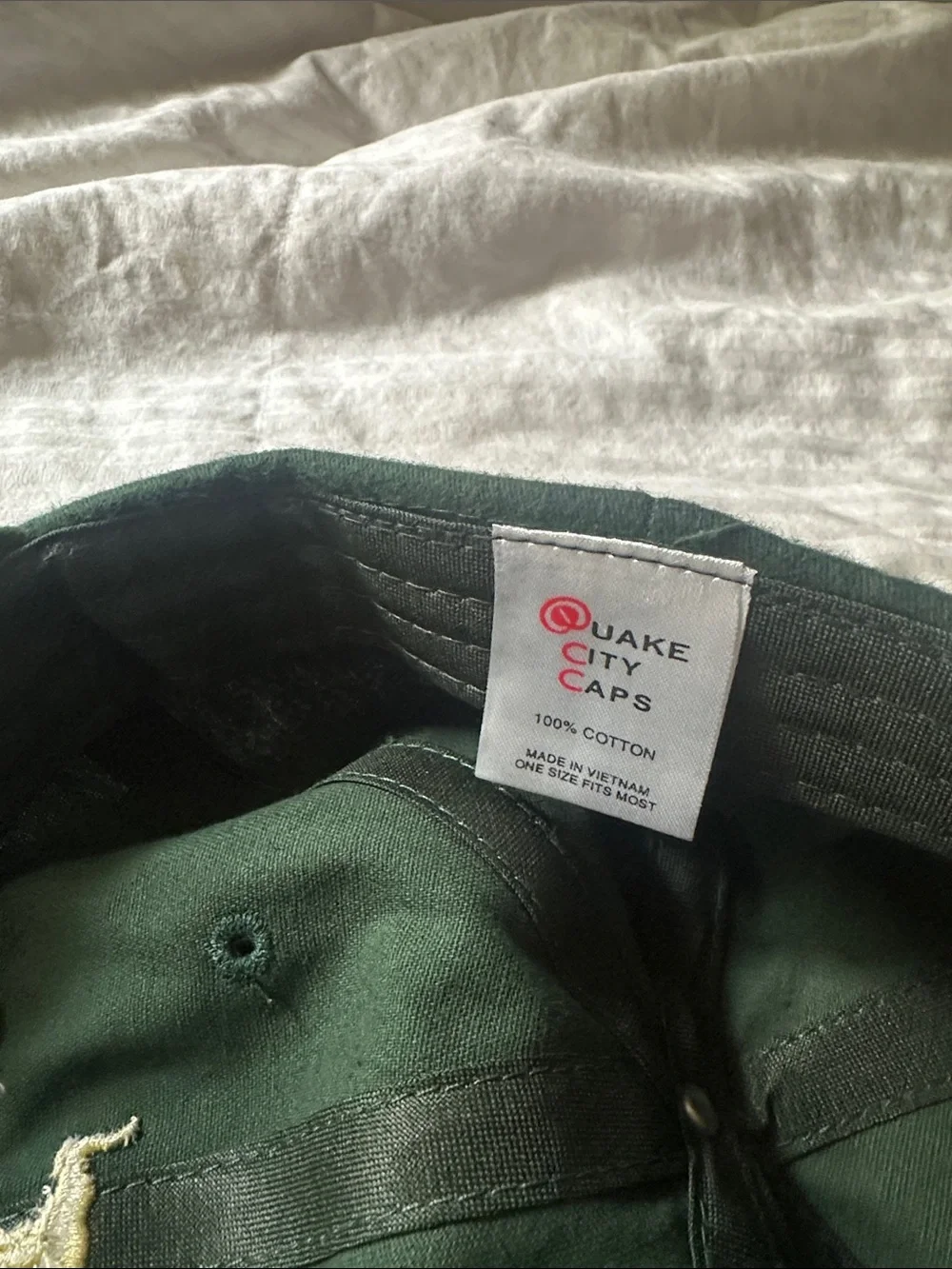 Ford's Gin Embroidered Dark Green Baseball Cap